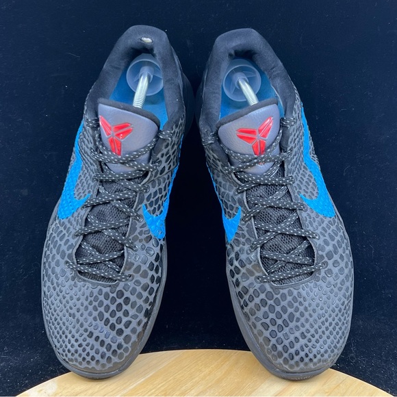 RARE 2011 Nike Zoom Kobe 6 VI Dark Knight 429659-016 Batman Grinch Men’s 12 - Picture 8 of 11